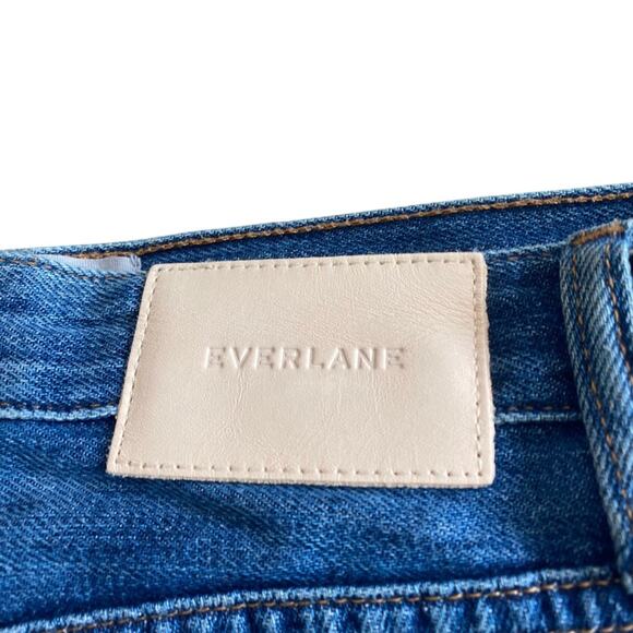 Everlane Lightweight distressed THE SUMMER JEAN Straight Jeans Classic Size 25 - Picture 8 of 16